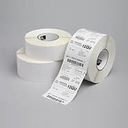 Zebra Media Z-Select 2000T TT Label (for Desktop printers) / 31mm x 22mm Perf / Perm Adhesive / 2890 p/r [Box of 12 Rolls]