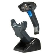 Datalogic Gryphon I GM4130 Cordless Scanner USB Kit / Black / Linear Imager with Green Spot / 910 Mhz EU / Receiver/Charger / USB (CAB-426) Cable