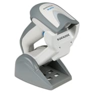 Datalogic Gryphon I GBT4130 Cordless Scanner RS232 Kit / White / Linear Imager with Green Spot / Bluetooth (incl Receiver/Charger / RS232 Cable (90G001070) / PSU [Fig-8]) (requires P/Cord)